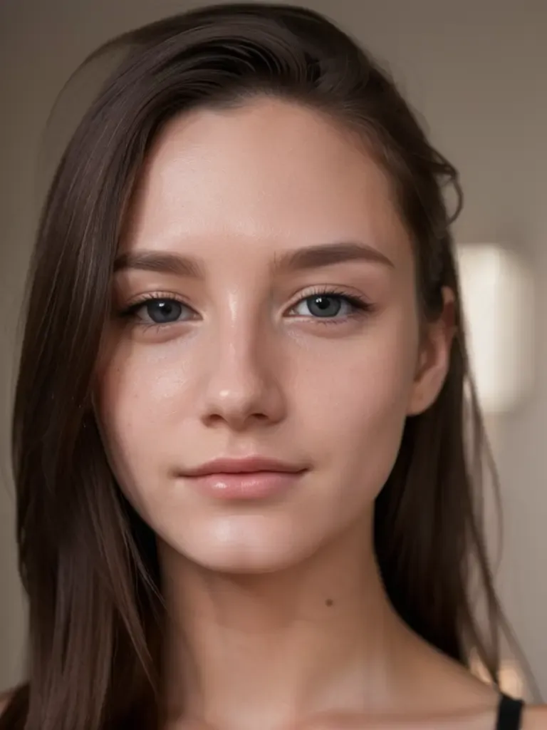 Beautiful AI girlfriend companion ready to chat